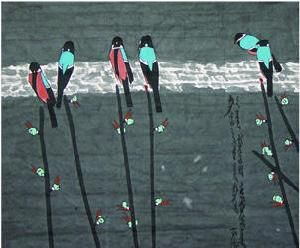 鳥栖枝頭 鳥栖枝頭