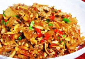 蘿蔔乾炒肉 蘿蔔乾炒肉
