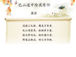 除夜有懷 除夜有懷