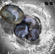 雨花石【黑瑪瑙】