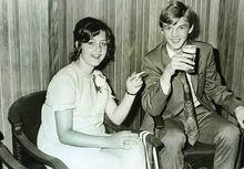 范加爾與第一任妻子費爾南達