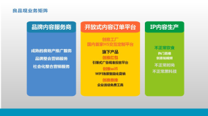 良品觀業務矩陣