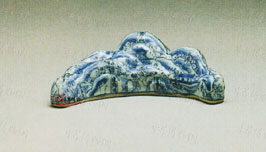 明景德鎮窯青花筆架圖