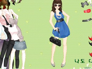 甜美冷色調女 甜美冷色調女