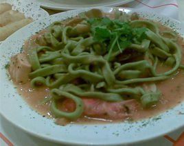 番茄海鮮菠菜面 番茄海鮮菠菜面