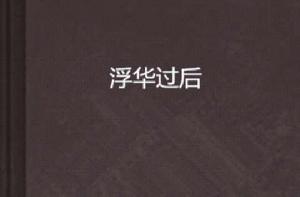 浮華過後 浮華過後