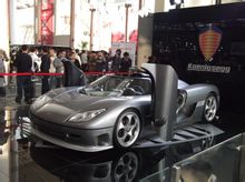 亮相中國的Koenigsegg車型