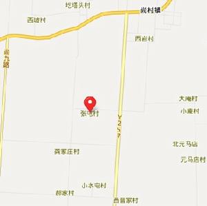 張屯村地圖
