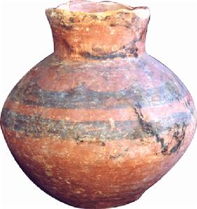 大汶口文化彩陶壺