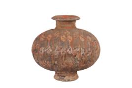 漢彩繪繭形壺 漢彩繪繭形壺