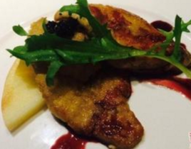 白蘭地鵝肝沙拉 白蘭地鵝肝沙拉