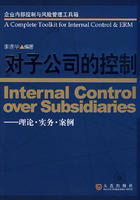 對子公司的控制 對子公司的控制