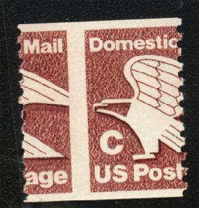 齒孔大移位郵票