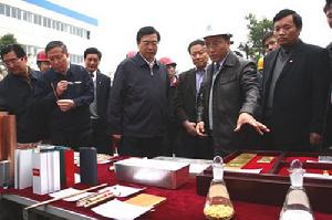 張麟(右二)與張德江副總理在一起