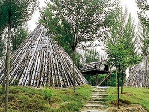 鄂倫春族“仙人柱”