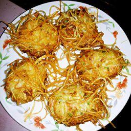 香炸土豆絲丸子 香炸土豆絲丸子