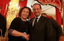 碧蓮盛與法國總統深入交流植髮行業