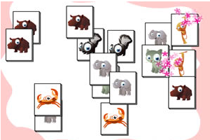 動物卡片連連看 動物卡片連連看