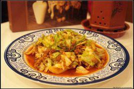 肉末包菜 肉末包菜