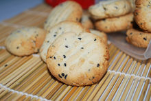 花生黑芝麻餅乾 花生黑芝麻餅乾