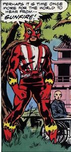 在X戰警中的太陽火