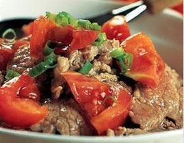 西紅柿炒牛肉 西紅柿炒牛肉