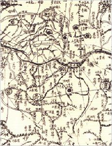 1861年金正浩 大東輿地圖