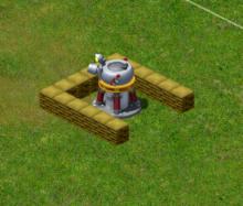 防禦單位外的圍牆