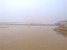 黃河浮橋遠景