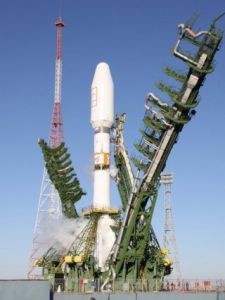 全球星－2通信衛星由俄羅斯聯盟號運載火箭送入太空