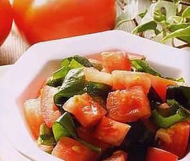 紅番茄醋拌嫩海帶 紅番茄醋拌嫩海帶