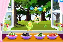 鳥兒吃水果 鳥兒吃水果