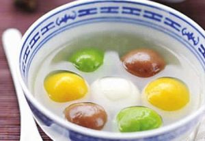 果蔬混合汁椰蓉湯圓 果蔬混合汁椰蓉湯圓