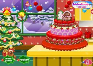 裝飾聖誕節蛋糕 裝飾聖誕節蛋糕