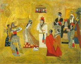 文成公主入藏弘佛圖 文成公主入藏弘佛圖