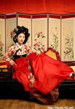 黃真伊的赤古里裙和加髢