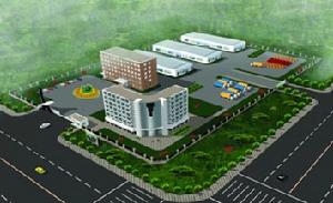 朝陽光達化工有限公司新區鳥瞰圖