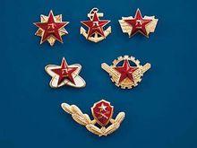 1988年87式軍服領花