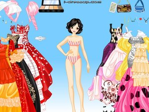 七彩晚禮服 七彩晚禮服