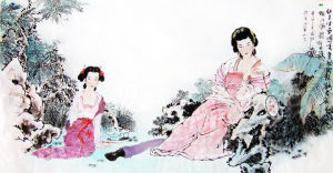 谷忠仁國畫作品