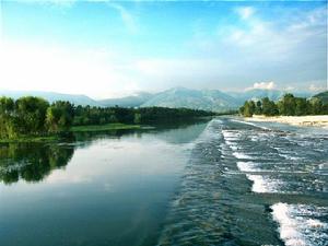 低壩取水 低壩取水