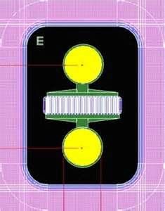 NPN矽射頻電晶體晶片 