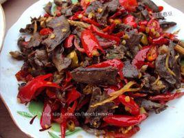 辣炒豬心 辣炒豬心