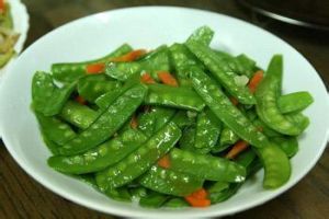 大蒜燒扁豆 大蒜燒扁豆