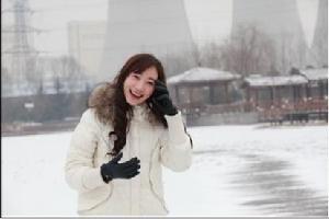 韓雪變身娛樂記者