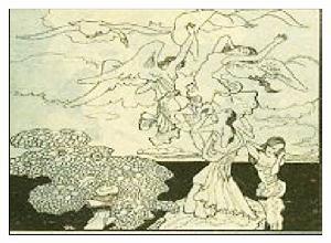 （圖）《六隻天鵝》