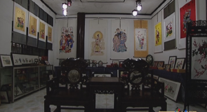 綿竹書畫院作品陳列1