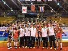 中國女排獲得冠軍