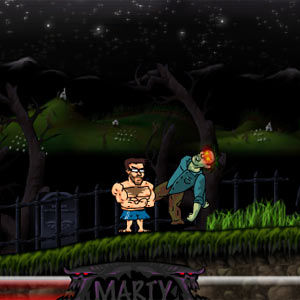 肌肉男打殭屍 肌肉男打殭屍