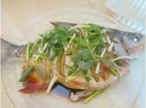 清蒸紅倉魚 清蒸紅倉魚